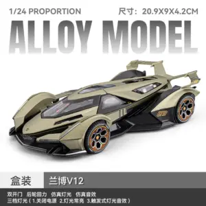 Futuristic 1:24 Alloy Sports Car Model 16 S8d471ebb5c404af3b43fd154c2a91917j