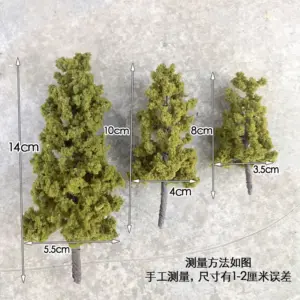 Miniature Realistic Pine Tree Model 8-14cm 12 S8d5e44442e7c47d3aee46bbc8c800c07e