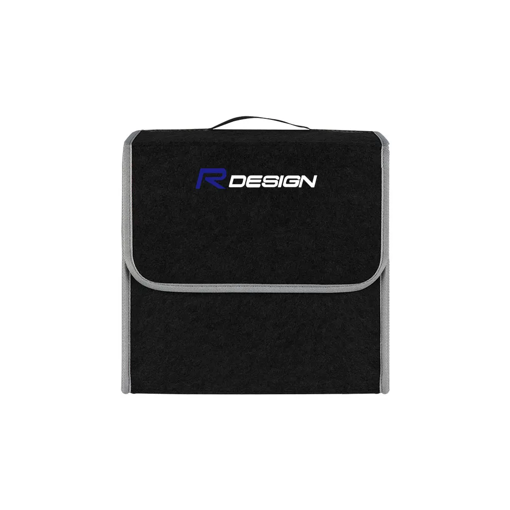 Black Felt Car Trunk Organizer for R Design 8 Black Felt Car Trunk Organizer for R Design - Image 8