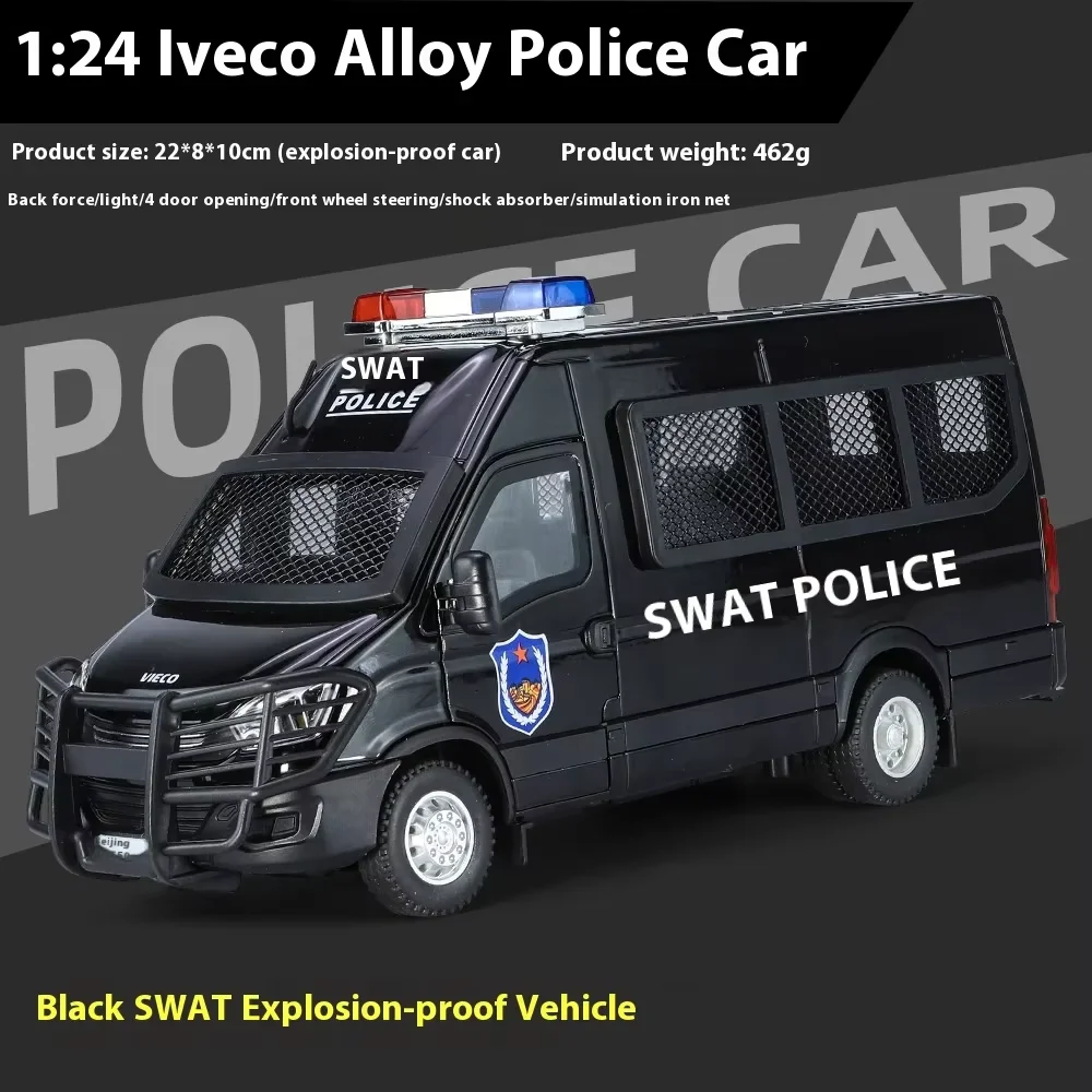 Iveco SWAT Police Model 1:24 Diecast 9 Iveco SWAT Police Model 1:24 Diecast - Image 9