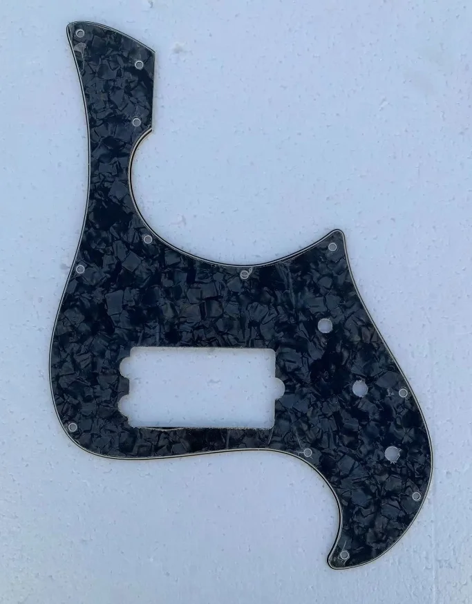 Mother of Pearl Pickguard for D Custom Bass 2 Mother of Pearl Pickguard for D Custom Bass - Image 2