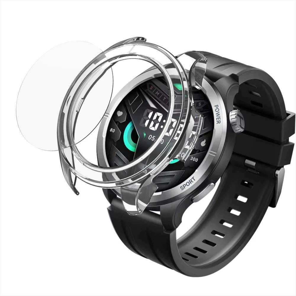 Haylou Solar Neo LS21 Protective Case with Tempered Glass 3 Haylou Solar Neo LS21 Protective Case with Tempered Glass - Image 3