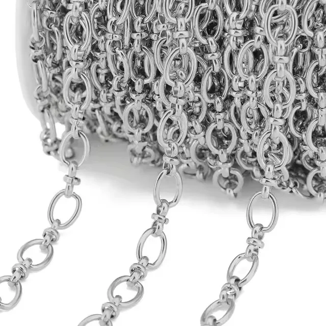 Stainless Steel Square Link Chain 1m 9 Stainless Steel Square Link Chain 1m - Image 9