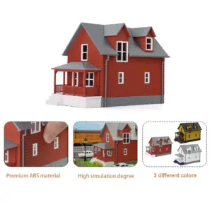 Model House for Railway Scenes 1:50-1:160 11 S8dca987e41214971b495ca344bdd9ca0a
