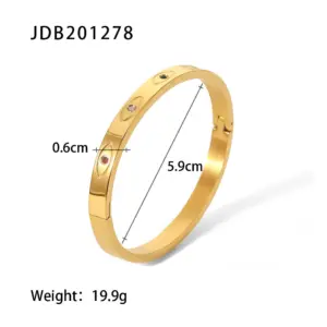 Modern Gold Stainless Steel Cuff Bracelet JDB201269 17 S8dd0e0fd322248a9ba7a66d29ac8a852F