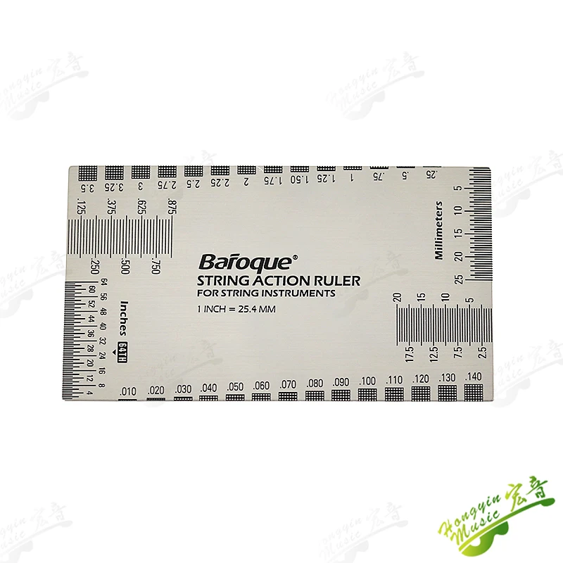 Stainless Steel Guitar Measurement Tool 2 Stainless Steel Guitar Measurement Tool - Image 2