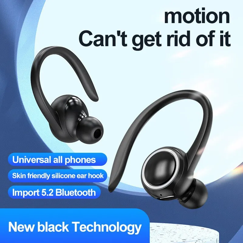 Wireless Earhook Earphones with Noise Cancellation 2 Wireless Earhook Earphones with Noise Cancellation - Image 2