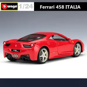 Red Ferrari 458 Italia 1:24 Diecast Model 10 S8de8e9b594d54036bca8339b4b8034823