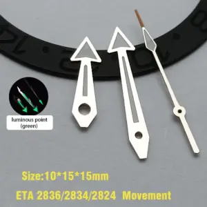 Glow-in-the-Dark Watch Hands for ETA 2824, 2836, 2834 11 S8e05464df910451ca4ae530ac15a0287X