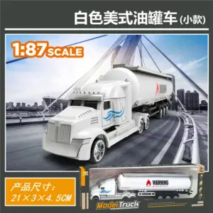 1:87 Alloy Cargo and Oil Tanker Truck Set 18 S8e0b67f3d53946d7b9554d9407f83432B