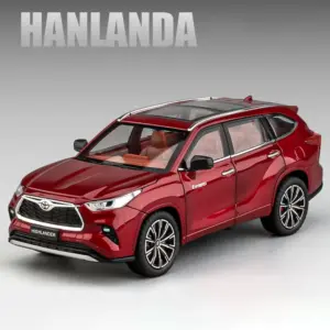 Highlander SUV Alloy Model Car 1:24 Scale 13 S8e0f44a97fac4bd1bab4ad19d16346e0z