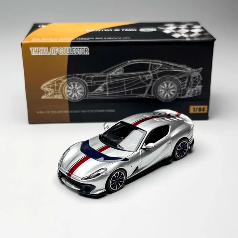 1/64 Alloy Sports Car Model in Cyan 3 1/64 Alloy Sports Car Model in Cyan - Image 3