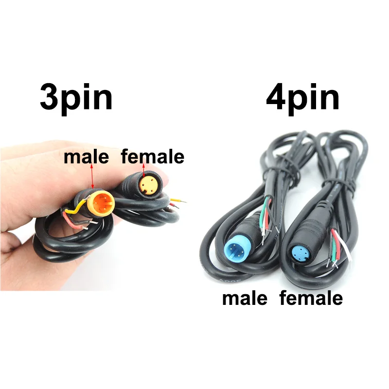 Waterproof M8 Connector Set for E-Bikes 2 Waterproof M8 Connector Set for E-Bikes - Image 2