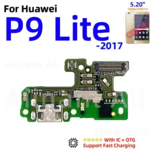 Huawei USB Charging Port Flex Cable P8 Lite 2017 16 S8e206e5c3f2443029d15bbf6184e808c7