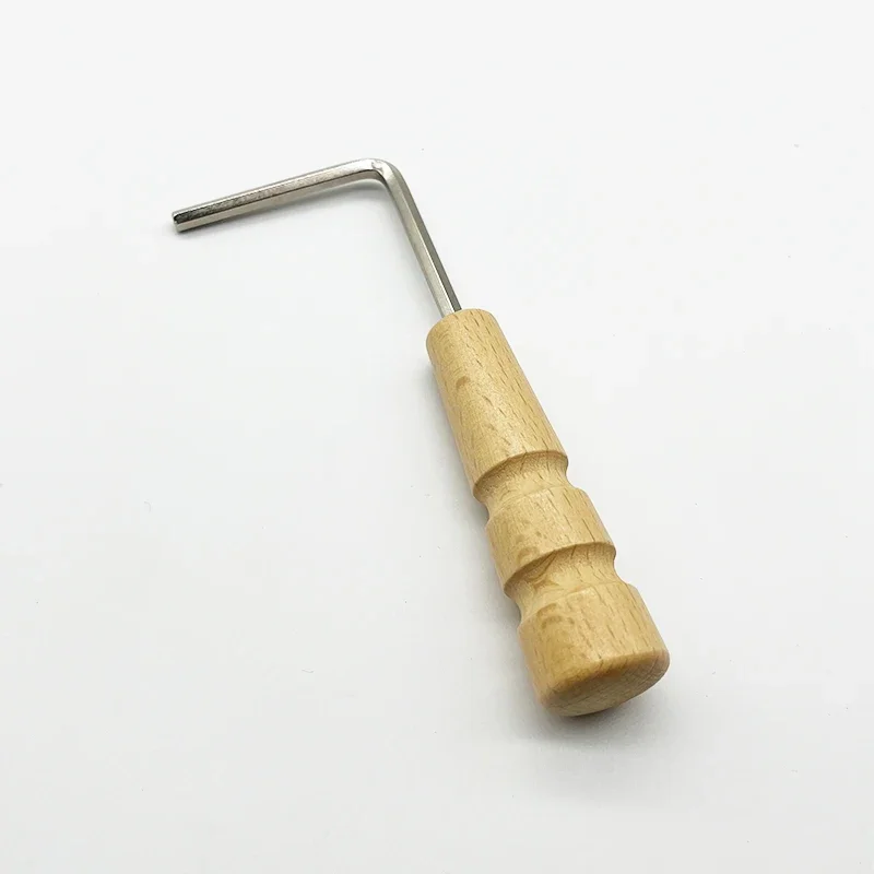 4mm Guitar Adjustment Wrench with Wooden Handle 2 4mm Guitar Adjustment Wrench with Wooden Handle - Image 2