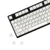 White Japanese 129-Key PBT Keycap Set for MX Keyboards