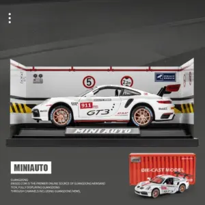 1:32 Porsche 911 GT3 RSR Model with Sound and Lights 10 S8e2757f5ed5344ac96792f6543a5dac31