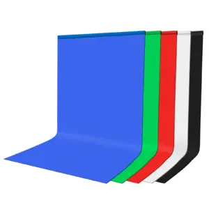 1m x 2m Photography Backdrop Set in 5 Colors
