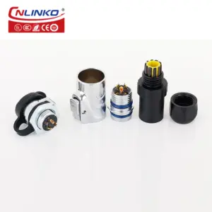 LP12 Waterproof Metal Shell Circular Connector 15 S8e5389c1a6a74712b2b528ba0252ae43q
