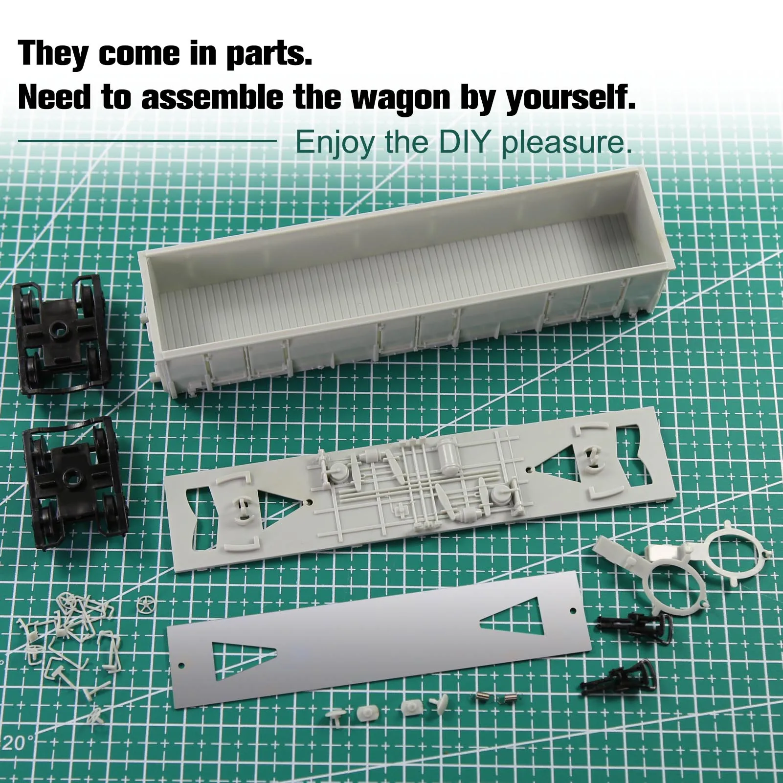 HO Scale High-Side Gondola Car Model from Evemodel 3 HO Scale High-Side Gondola Car Model from Evemodel - Image 3