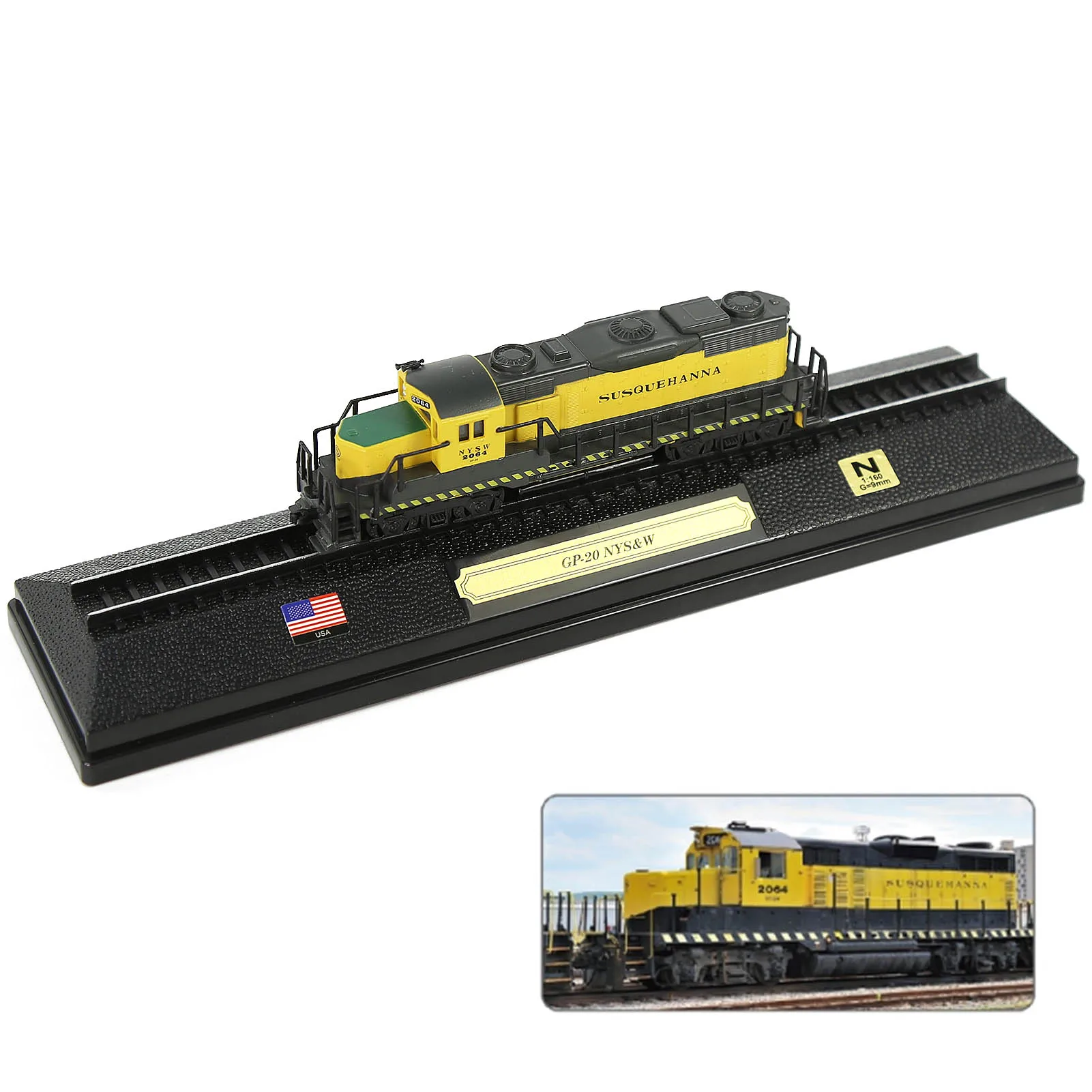 Evemodel N Scale Locomotive Collection Set 8 Evemodel N Scale Locomotive Collection Set - Image 8