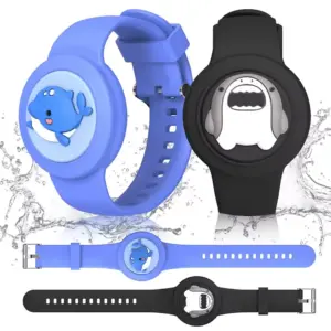 Childrens' AirTag Wristband with Plush Characters