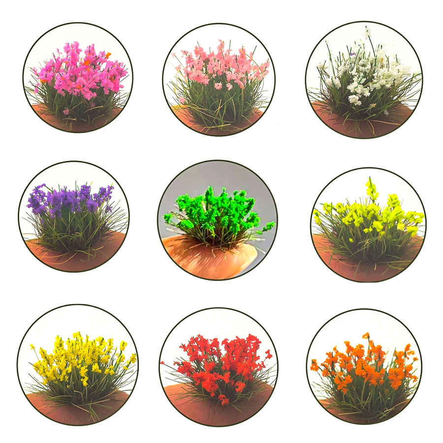 Miniature Flower Clusters for Scale Models 3 Miniature Flower Clusters for Scale Models - Image 3