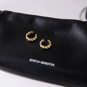 Stainless Steel Gold & Zircon C-Shape Earrings 11 S8e9c615895984a378896b4127cac09fco