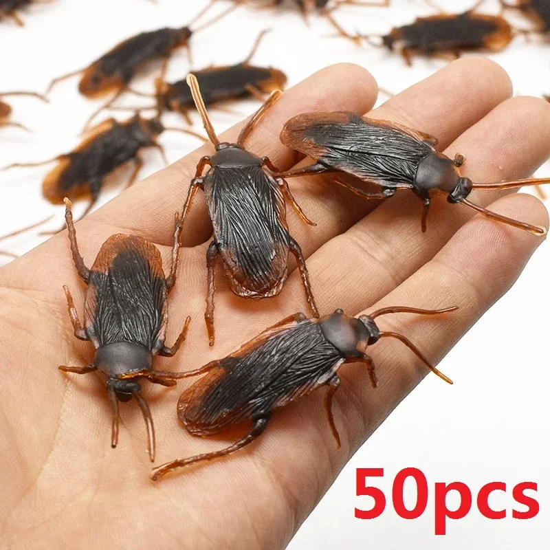 Realistic Plastic Cockroaches for Pranks (Set of 5-50) 10 Realistic Plastic Cockroaches for Pranks (Set of 5-50) - Image 10