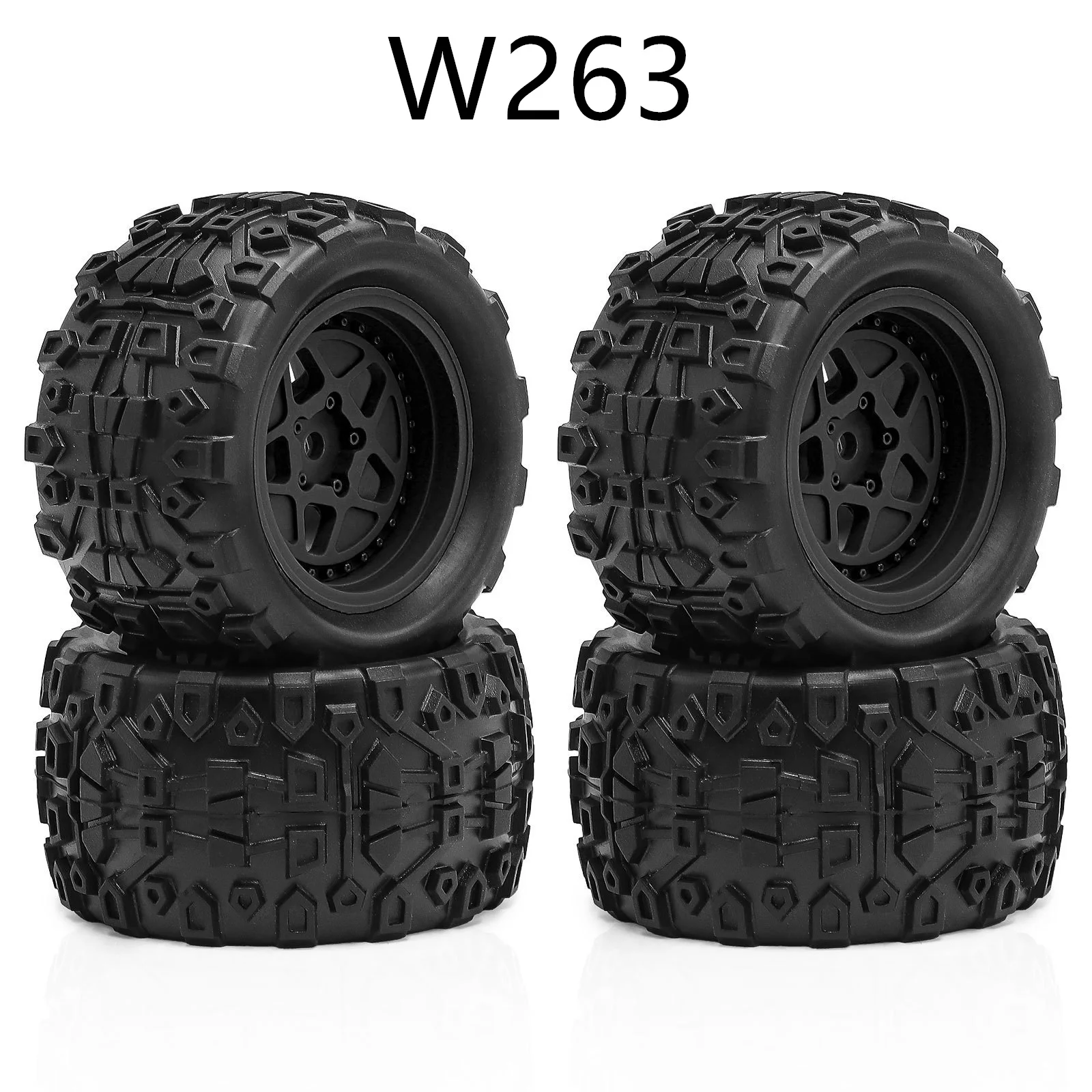 Off-Road RC Tire Set with 72.5mm Diameter 8 Off-Road RC Tire Set with 72.5mm Diameter - Image 8