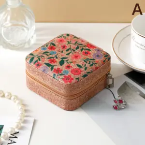 Eco-Friendly Cork Jewelry Organizer with Wood Interior 15 S8ecad67577db4161b688d20396d461ecN