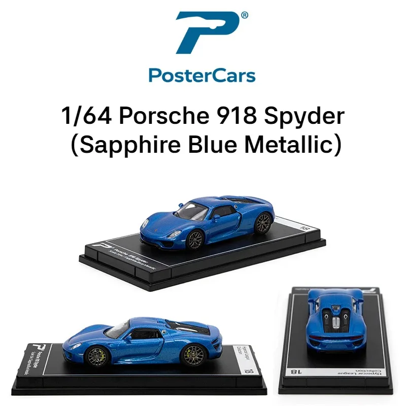 1:64 Scale Porsche 918 Spyder Diecast Model 2 1:64 Scale Porsche 918 Spyder Diecast Model - Image 2