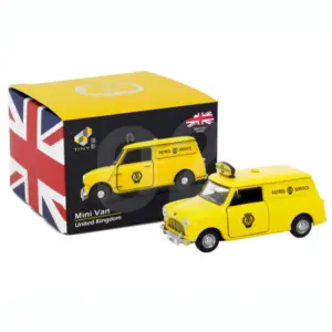 Vintage Yellow Mini Cooper Van Model 1:50 Scale 10 S8ed6d8d6342145628157c13a5766551dB