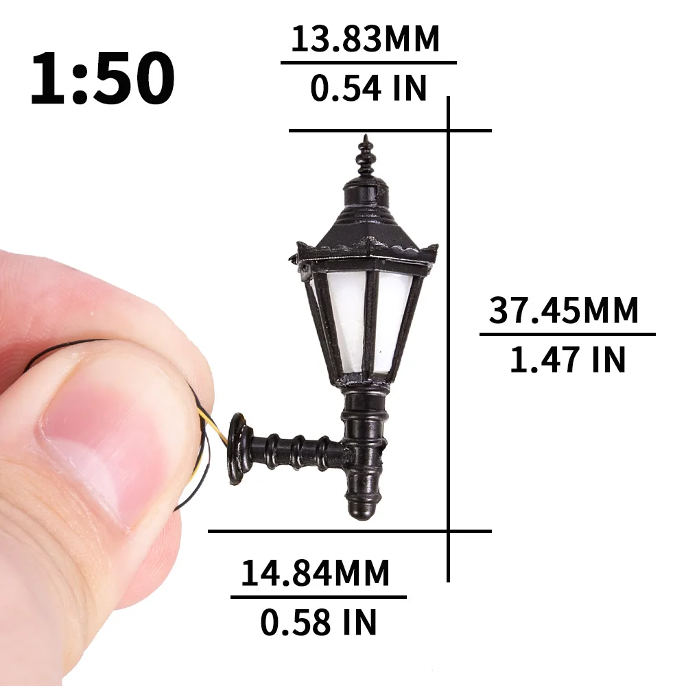 Vintage Miniature Wall Lamps Set for Model Scenes 7 Vintage Miniature Wall Lamps Set for Model Scenes - Image 7