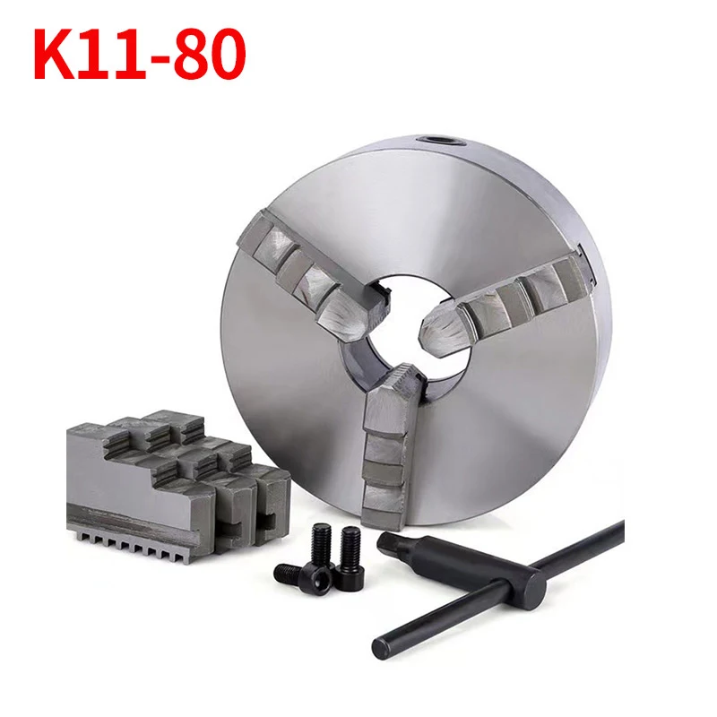 K11-80 3-Jaw Lathe Chuck for Precision Turning 8 K11-80 3-Jaw Lathe Chuck for Precision Turning - Image 8