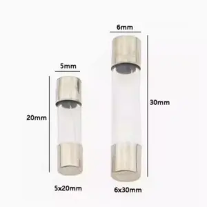 Glass Tube Fuse Set for Electronic Devices