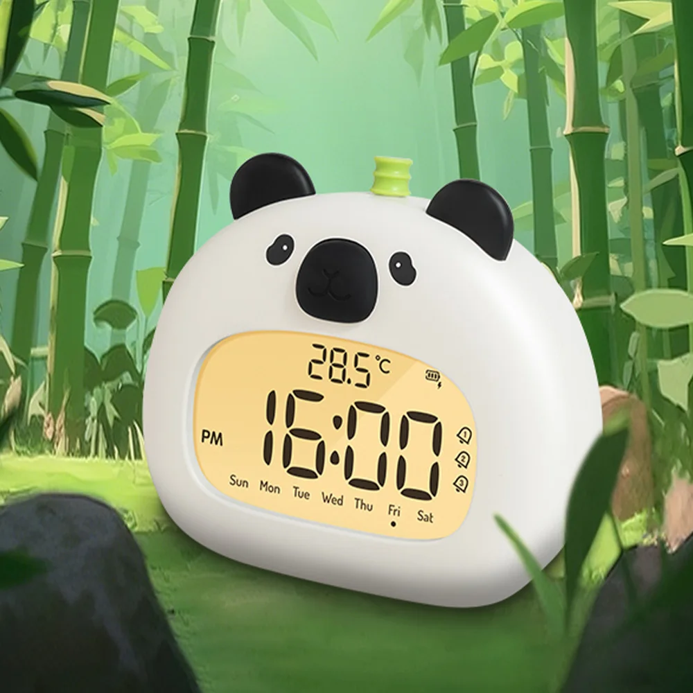 Animal-themed LED Alarm Clock with Night Light 5 Animal-themed LED Alarm Clock with Night Light - Image 5