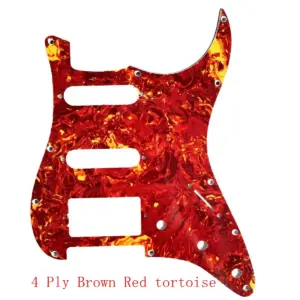 Red Tortoiseshell Pickguard for Fender Stratocaster 17 S8f2fa6e2d713460fb665704a20d8bf47q