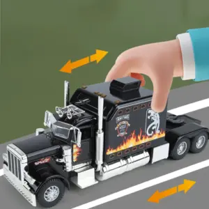 1:24 Scale Peterbilt 389 Diecast Truck Model 12 S8f3308339e8f4bfca2826a9b595c34c36