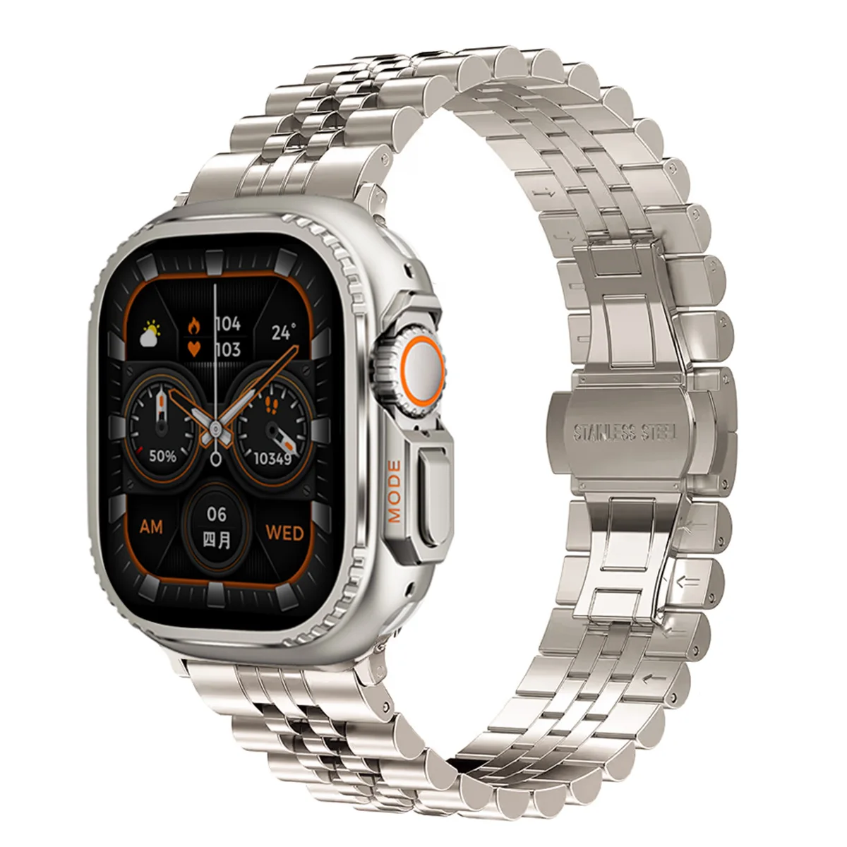 Luxury Titanium Band for Apple Watch 49mm/45mm 7 Luxury Titanium Band for Apple Watch 49mm/45mm - Image 7