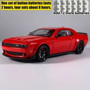 White Dodge Challenger Hellcat Red Eye Model 19 S8f4e9b52a14e4570a9291ffc90a3214aX