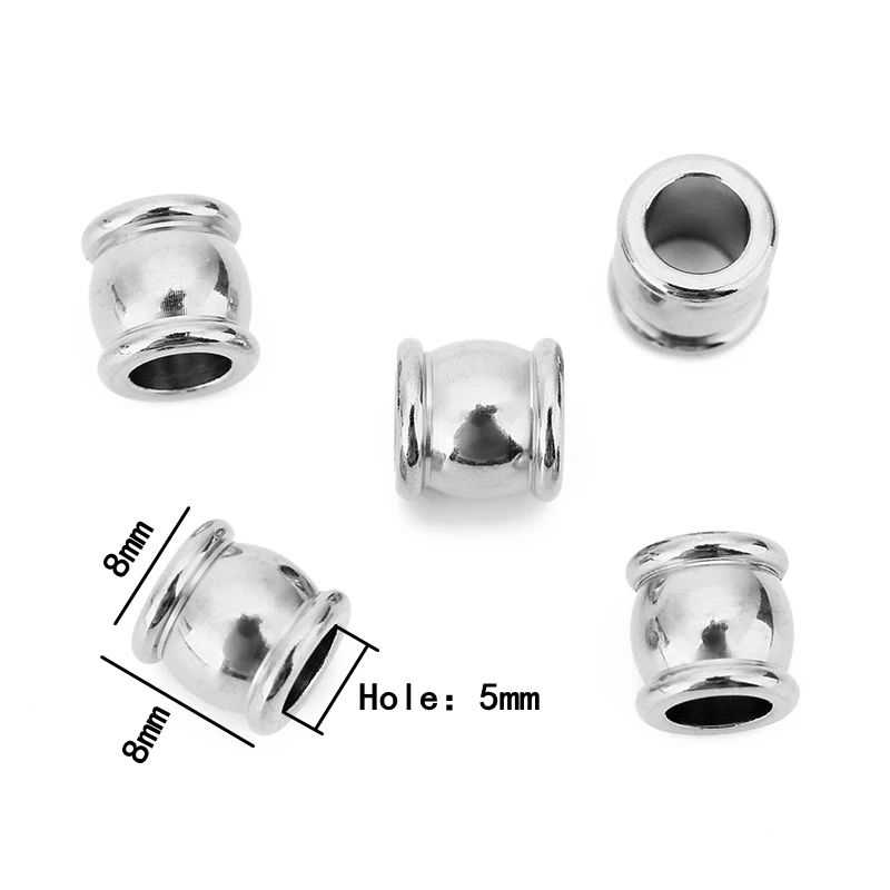 Stainless Steel Spacer Beads for Jewelry Design 8 Stainless Steel Spacer Beads for Jewelry Design - Image 8