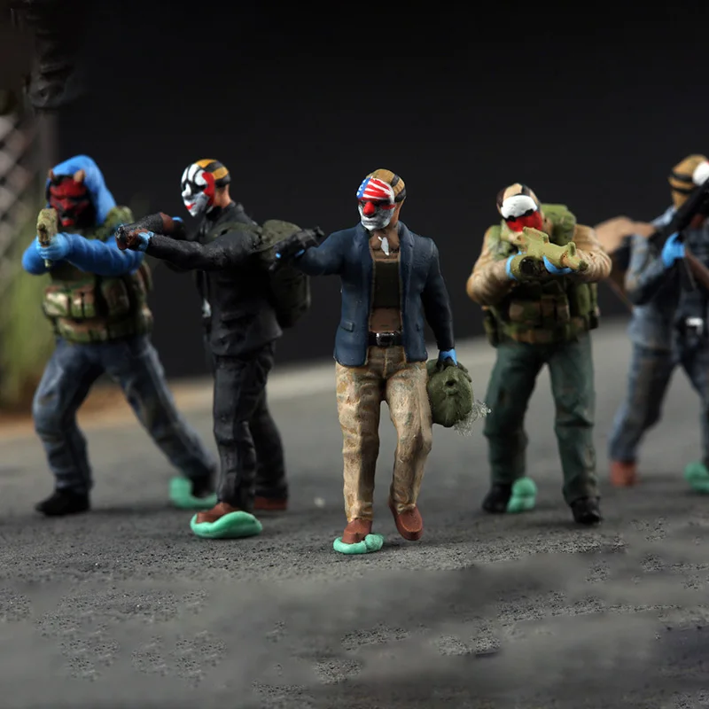 Joker Crime Scene Resin Miniature Set 4 Joker Crime Scene Resin Miniature Set - Image 4