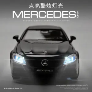 Mercedes-Benz C63 S AMG 1:32 Diecast Model 12 S8f85b1f49f384042a5e49ddb28a1ef70X