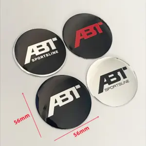ABT 56mm Wheel Center Emblem Set for Vehicles 10 S8f99eae816d34590a5c7e15b3edf8810s