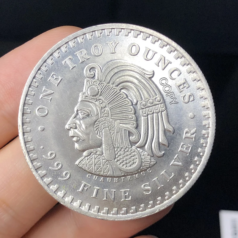 Vintage Native American Copper Coin Collection 5 Vintage Native American Copper Coin Collection - Image 5