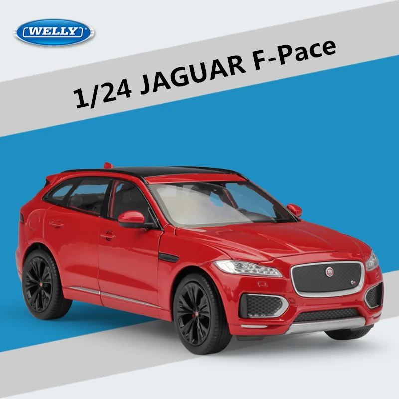 Gold Jaguar F-Pace 1:24 Scale Diecast Model 8 Gold Jaguar F-Pace 1:24 Scale Diecast Model - Image 8