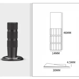 Modern Copper Door Stopper with Suction Base 15 S8fa5590043a54549856827e3ff539f7dK