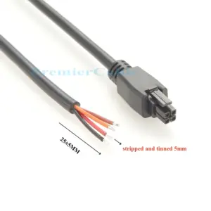 Black 4-Pin Molex Micro-Fit 3.0 Power Cable 1.5m 8 S8fa655402d8145dcb43f67ae9547ed4dn