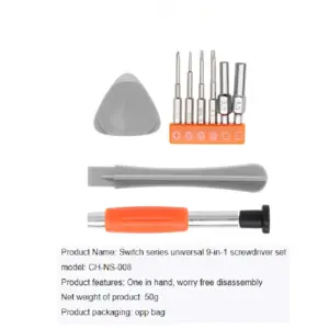 Vibrant Gaming Console Screwdriver Set 9 S8fb1cdefd45d4d50a87c42c4aace93429
